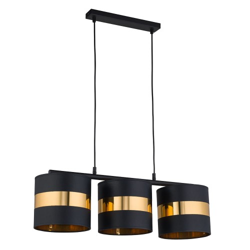 Lampa wisząca PARIS 4380 TK Lighting 3xE27 Metal Czarny