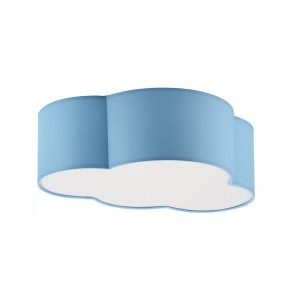 Lampa sufitowa Plafon CLOUD TK Lighting 2x60W E27 Biały Metal.