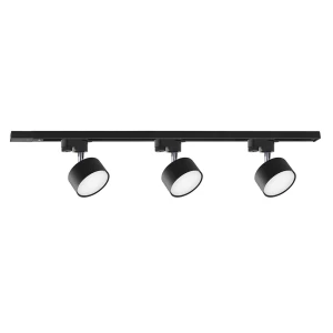 Lampa sufitowa Spot TRACER 6157 TK Lighting 3x50W GU10 Czarny Metal