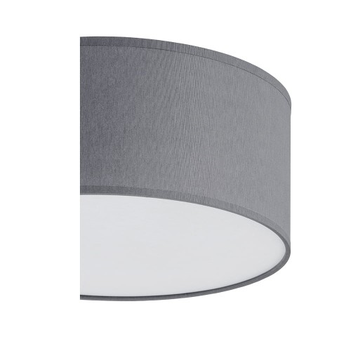 Lampa sufitowa Plafon RONDO 3333 TK Lighting 3x15W E27 Szary Metal