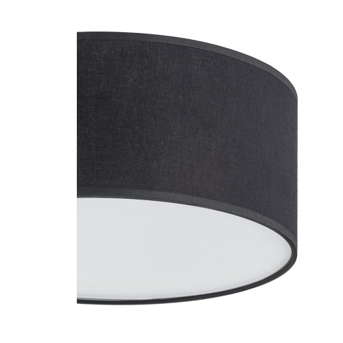 Lampa sufitowa Plafon RONDO 3335 TK Lighting 3x15W E27 Czarny Metal
