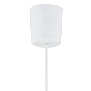 Lampa wisząca RONDO TK Lighting 1xE27 Plastik Biały.