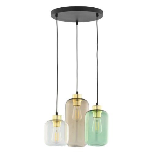 Lampa wisząca MARCO 3325 TK Lighting 3xE27 Metal Czarny