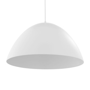 Biała Lampa wisząca FARO TK Lighting 1xE27 Metal.