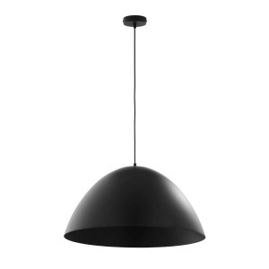 Lampa wisząca FARO TK Lighting 1xE27 Metal Czarny minimalistyczny design.