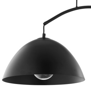 Lampa wisząca FARO TK Lighting 2xE27 Metal Czarny.