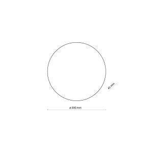 Lampa ścienna LUNA TK Lighting 4xG9 Metal Biały - wymiary.