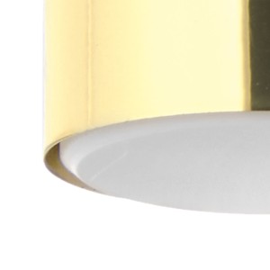 Lampa sufitowa Plafon DALLAS TK Lighting 1x10W GX53 Złoty Metal - zbliżenie.