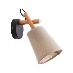 Lampa ścienna VAIO 573 TK Lighting 1xE27 Metal Czarny