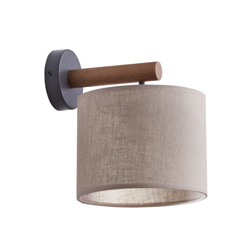 Lampa ścienna DEVA 6106 TK Lighting 1xE27 Metal Czarny