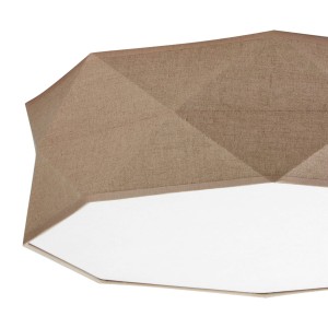 Lampa sufitowa Plafon KANTOOR TK Lighting 4x15W E27 Biały Metal, minimalistyczny design.