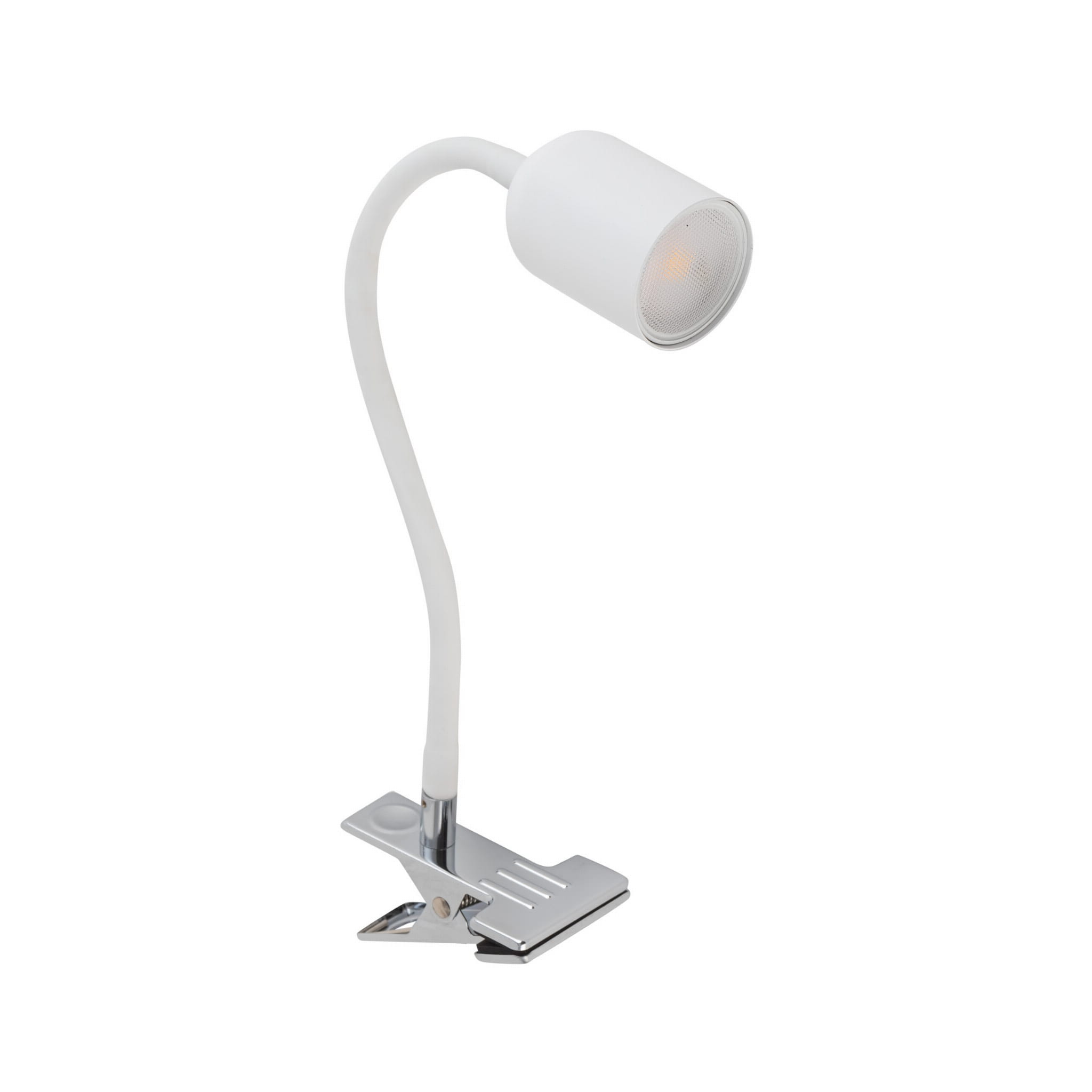 Lampka nocna TOP TK Lighting 1xGU10 5W biała klips.