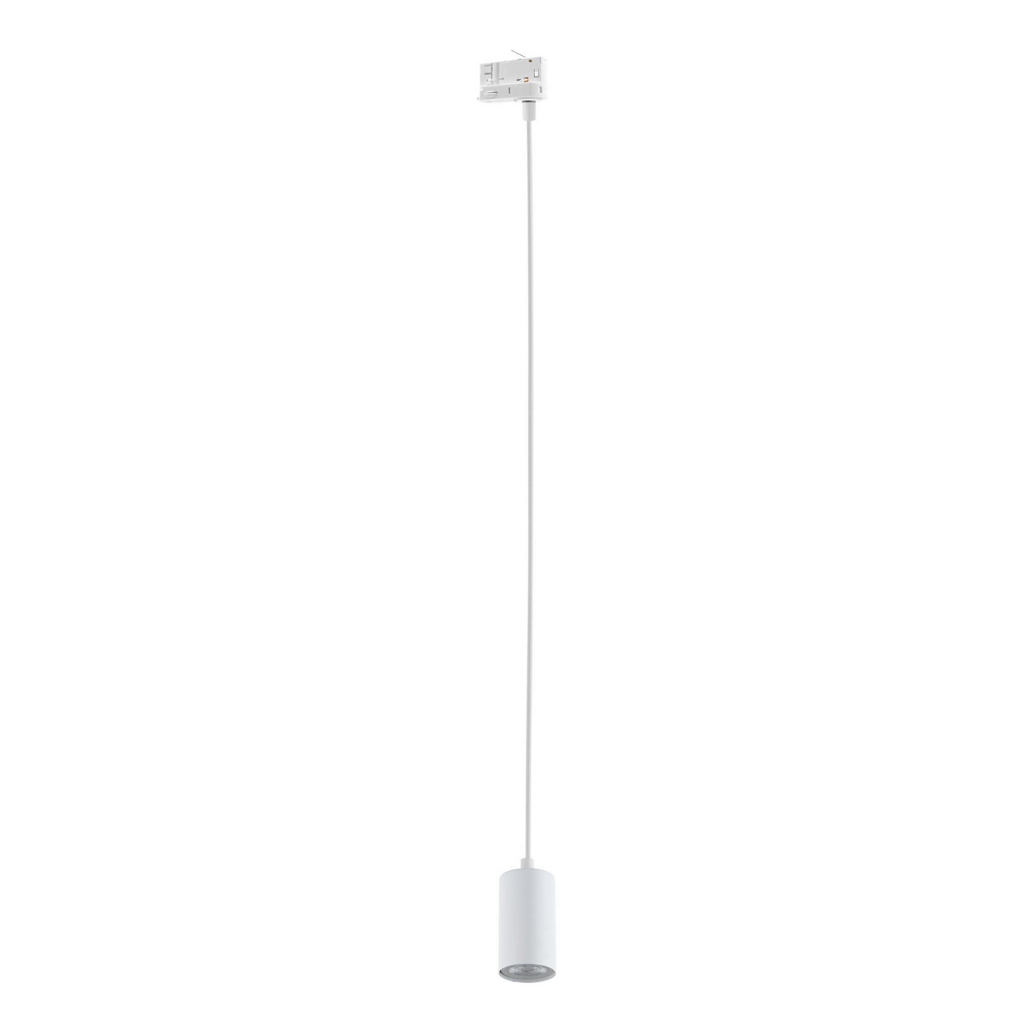 Systemy szynowe TRACER TK Lighting 1xGU10 10W biała lampa wisząca