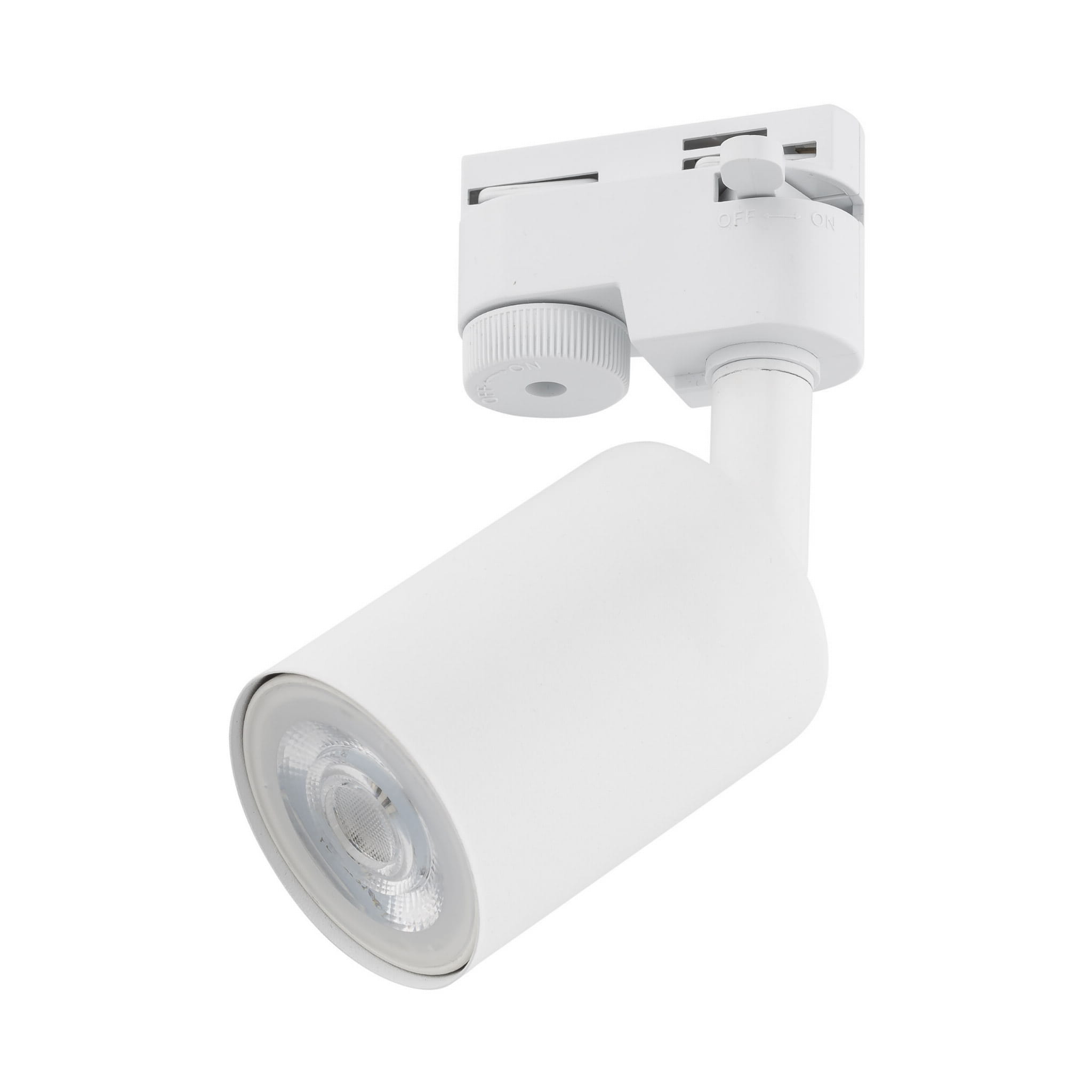 Systemy szynowe TRACER TK Lighting 1xGU10 10W – biały reflektor na szynie.