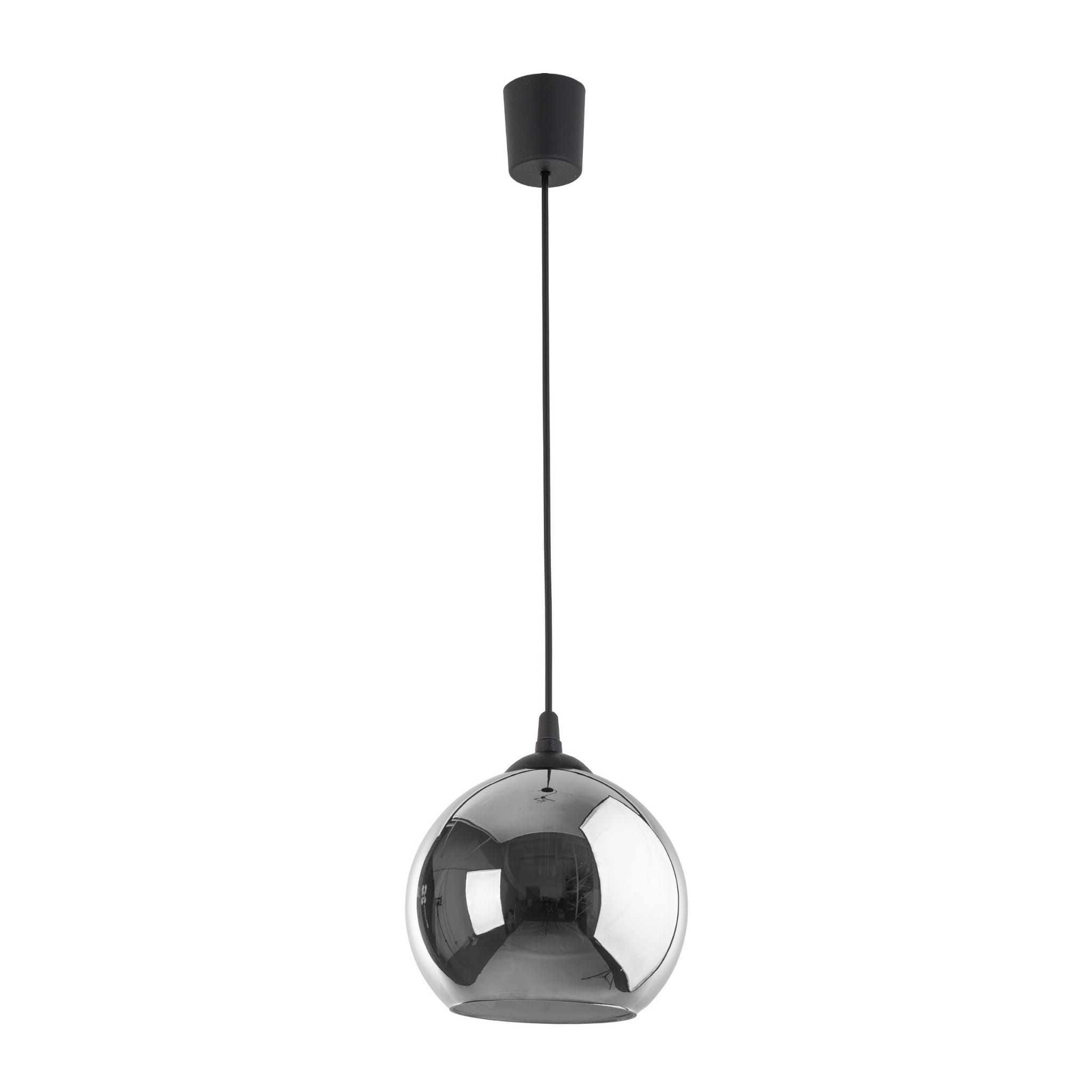 Lampa wisząca VENEZIA TK Lighting E27 grafit lustrzany.