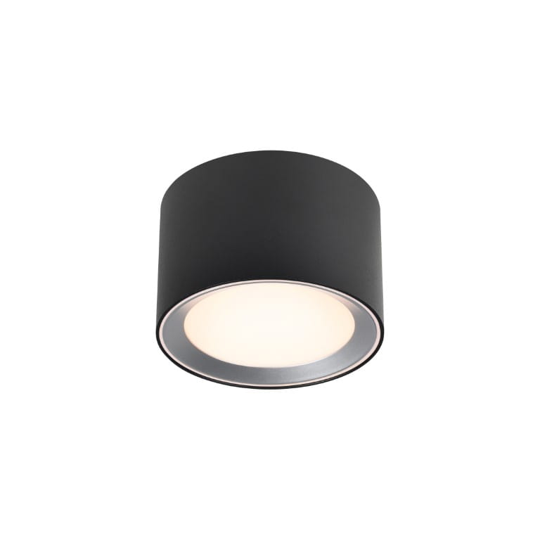 Lampa łazienkowa LANDON Nordlux LED czarna metalowa.