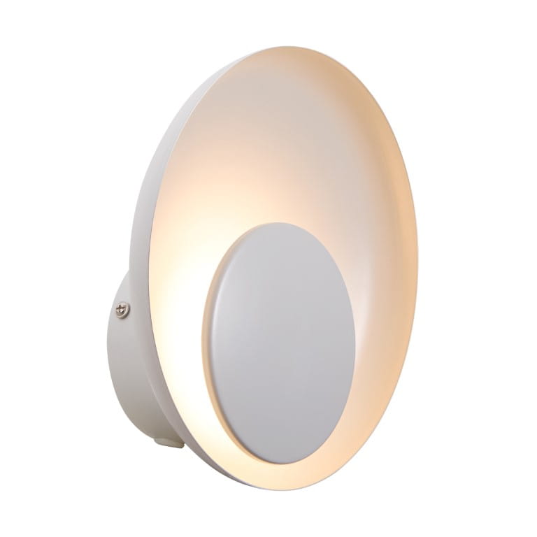 Lampa ścienna MARSI Nordlux 1xLED Metal Biały styl nowoczesny.