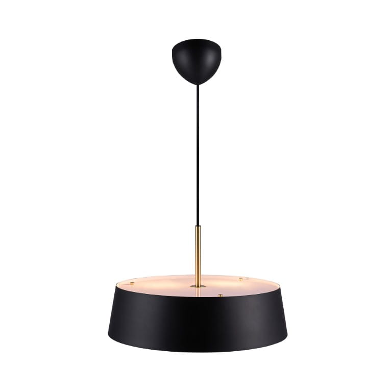 Lampa wisząca CLASI Nordlux czarna E27 15W metal.