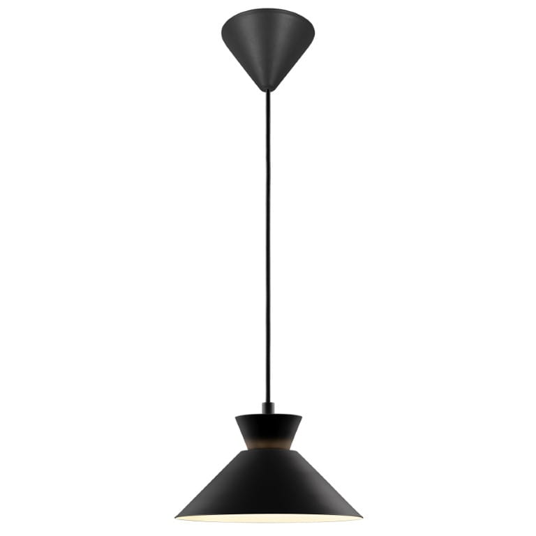 Lampa wisząca DIAL Nordlux czarna metalowa E27 40W