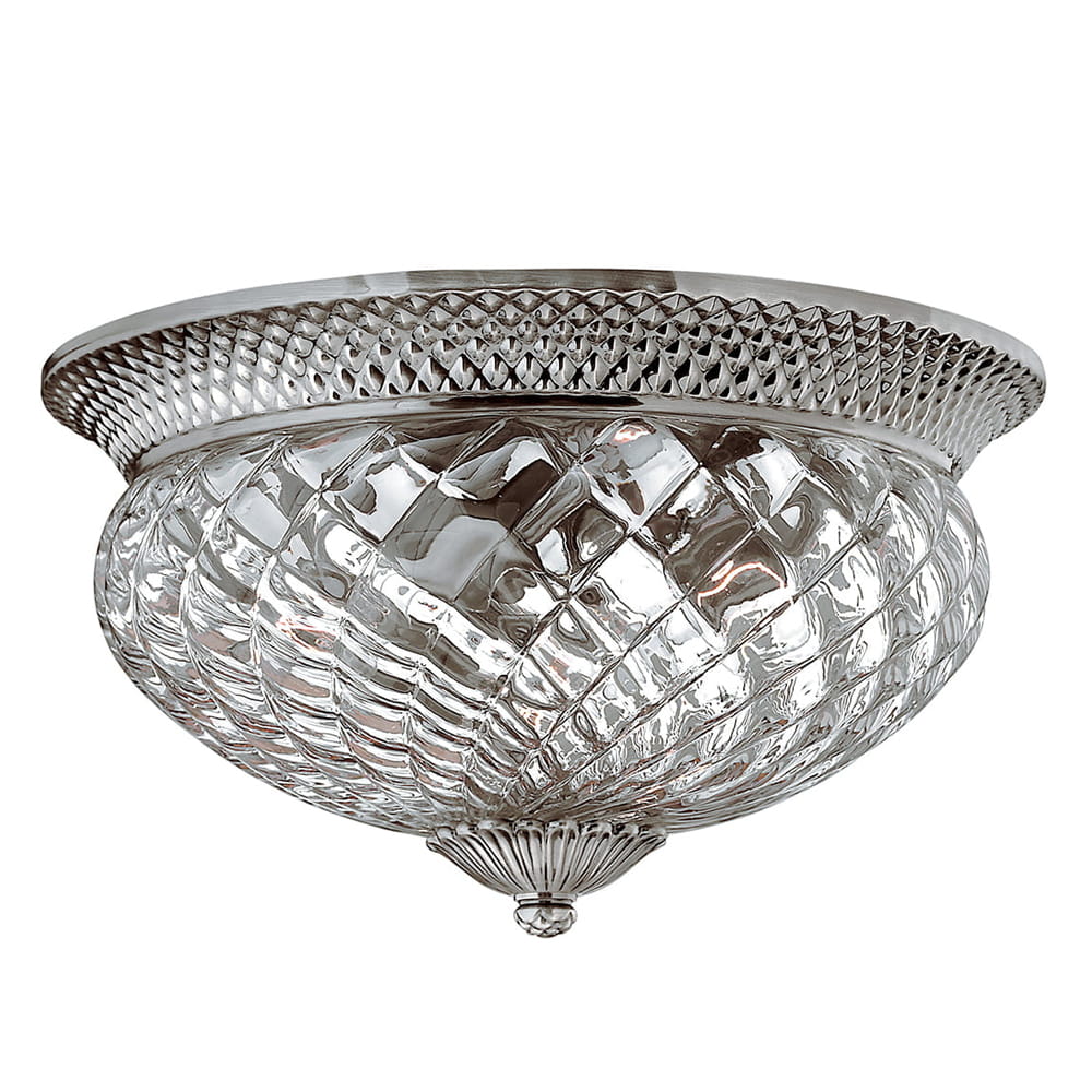 Lampa sufitowa plafon Plantation Elstead Lighting 3x60W Chrom Metal