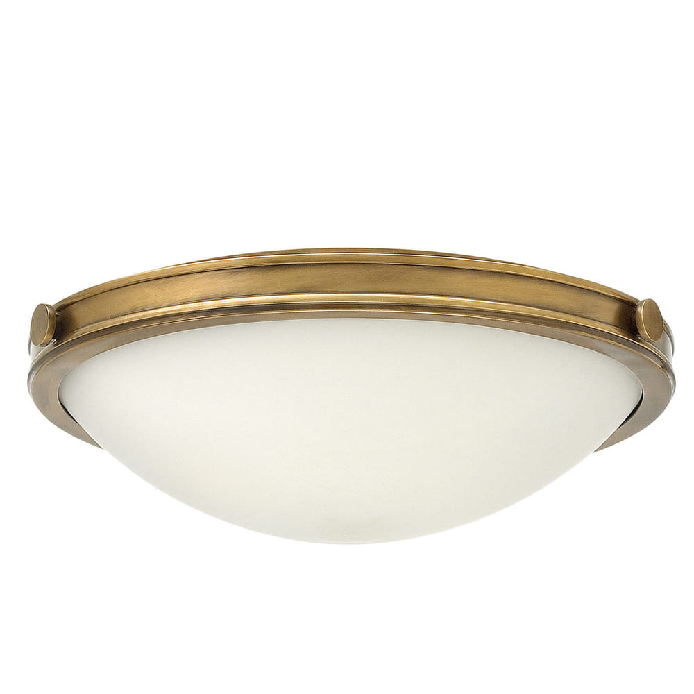 Lampa sufitowa plafon okrągły Collier Elstead Lighting złoty metal.