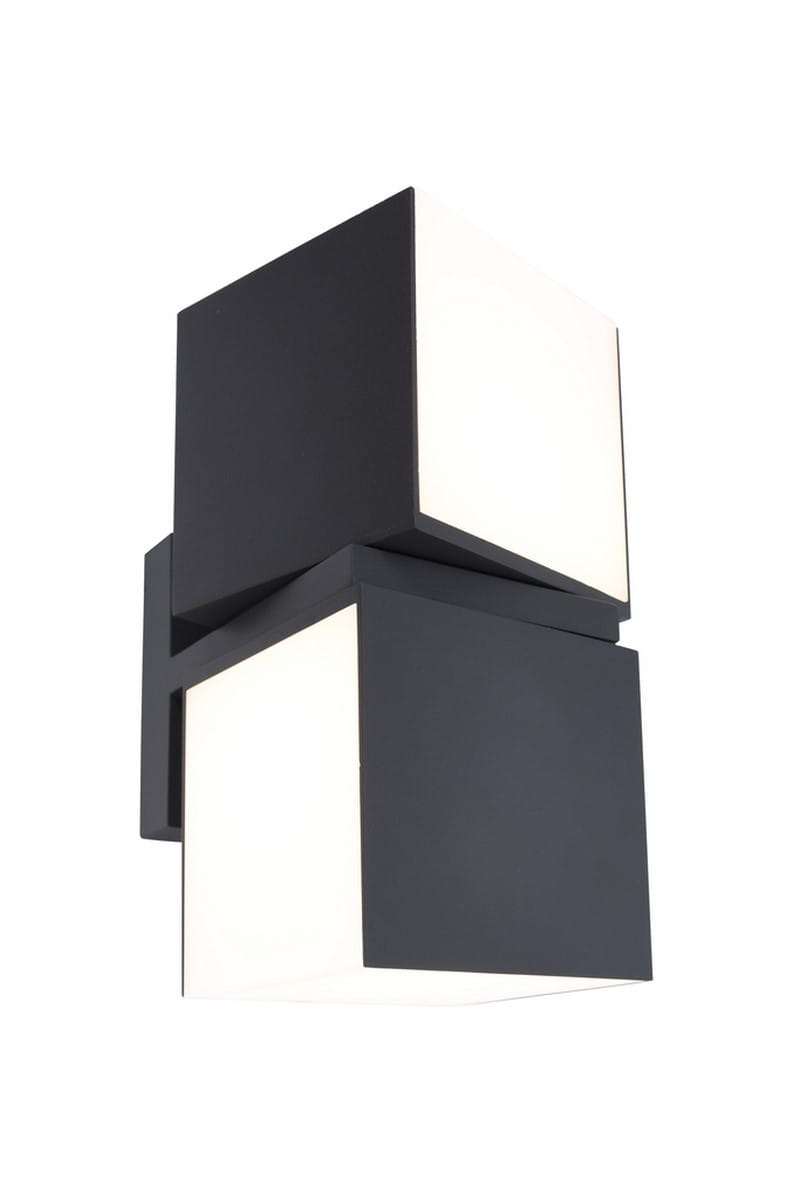 Kinkiet zewnętrzny LED Lutec Cuba 5193808118 IP54 1xLED Aluminium Szary.