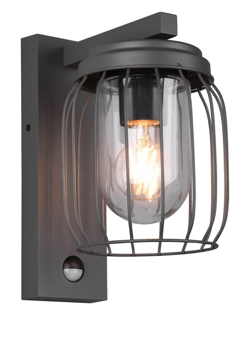 Lampa elewacyjna Trio Tuela 210869142 IP44 szara aluminium.