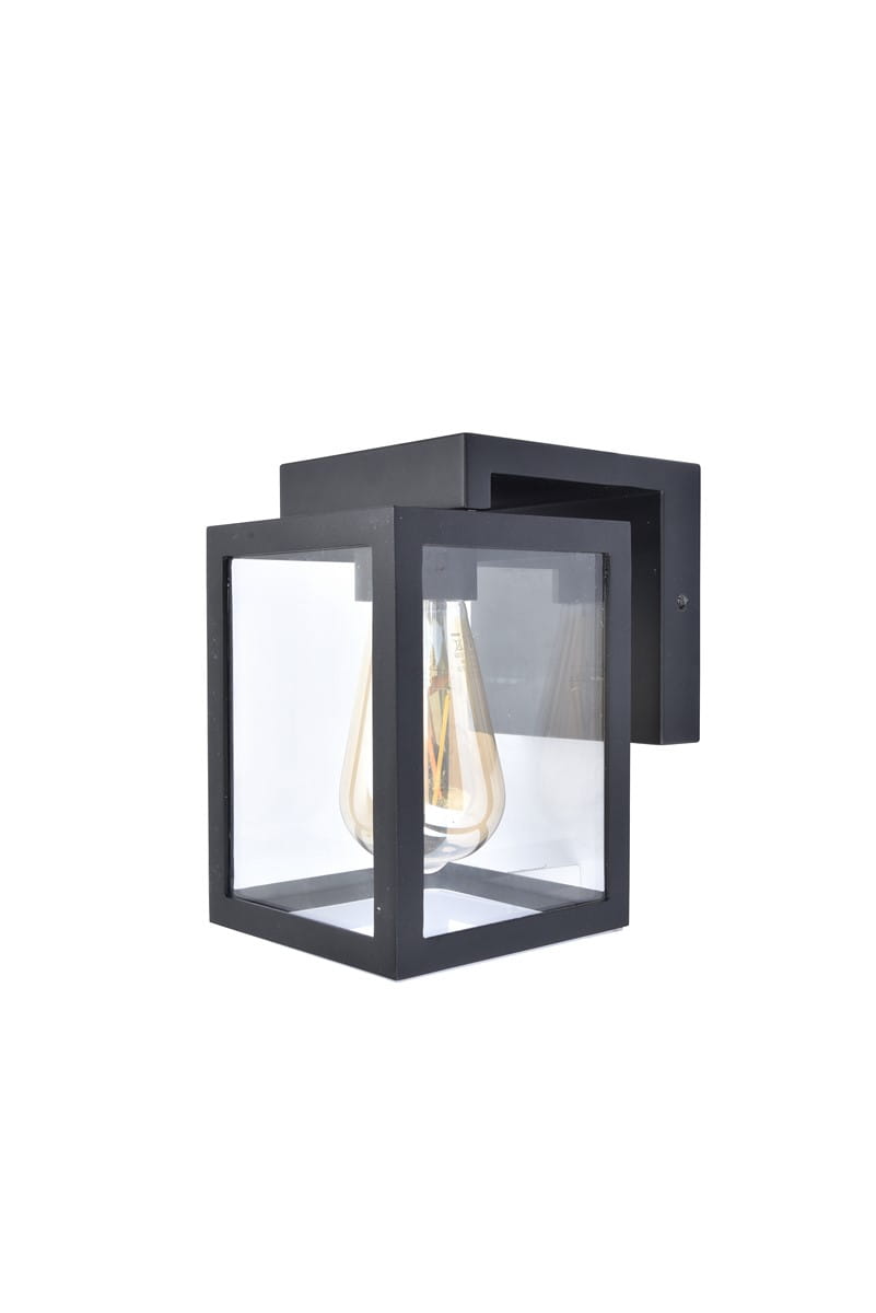 Lampa elewacyjna Lutec Shiva 5206501012 IP44 1xE27 Aluminium Czarny.