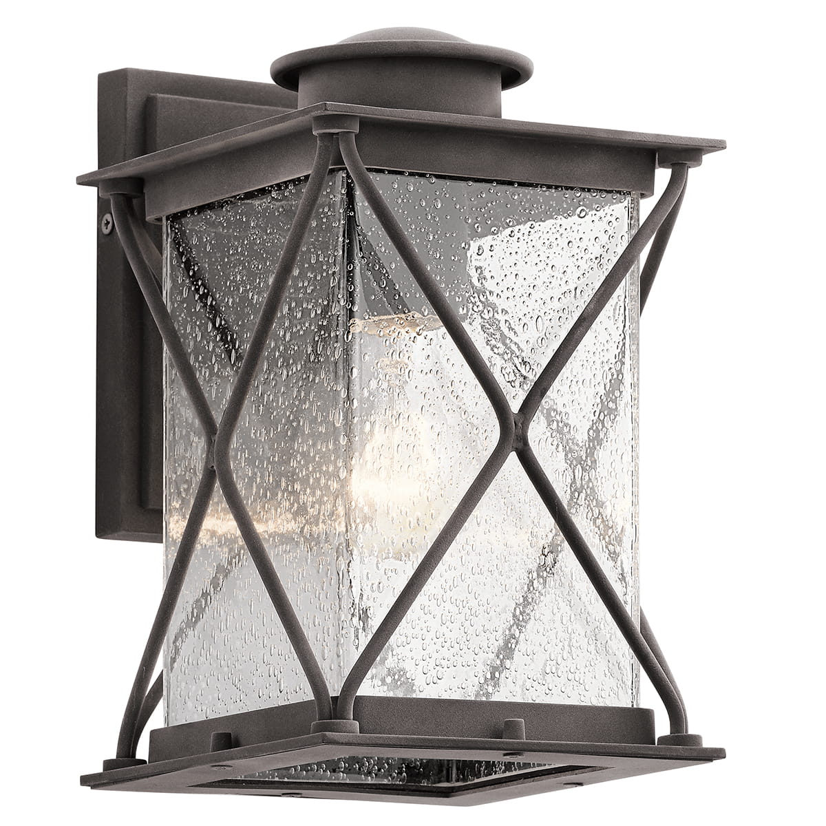 Kinkiet zewnętrzny Elstead Lighting Argyle KL-ARGYLE2-S IP44 1xE27 Stal Stalowy.
