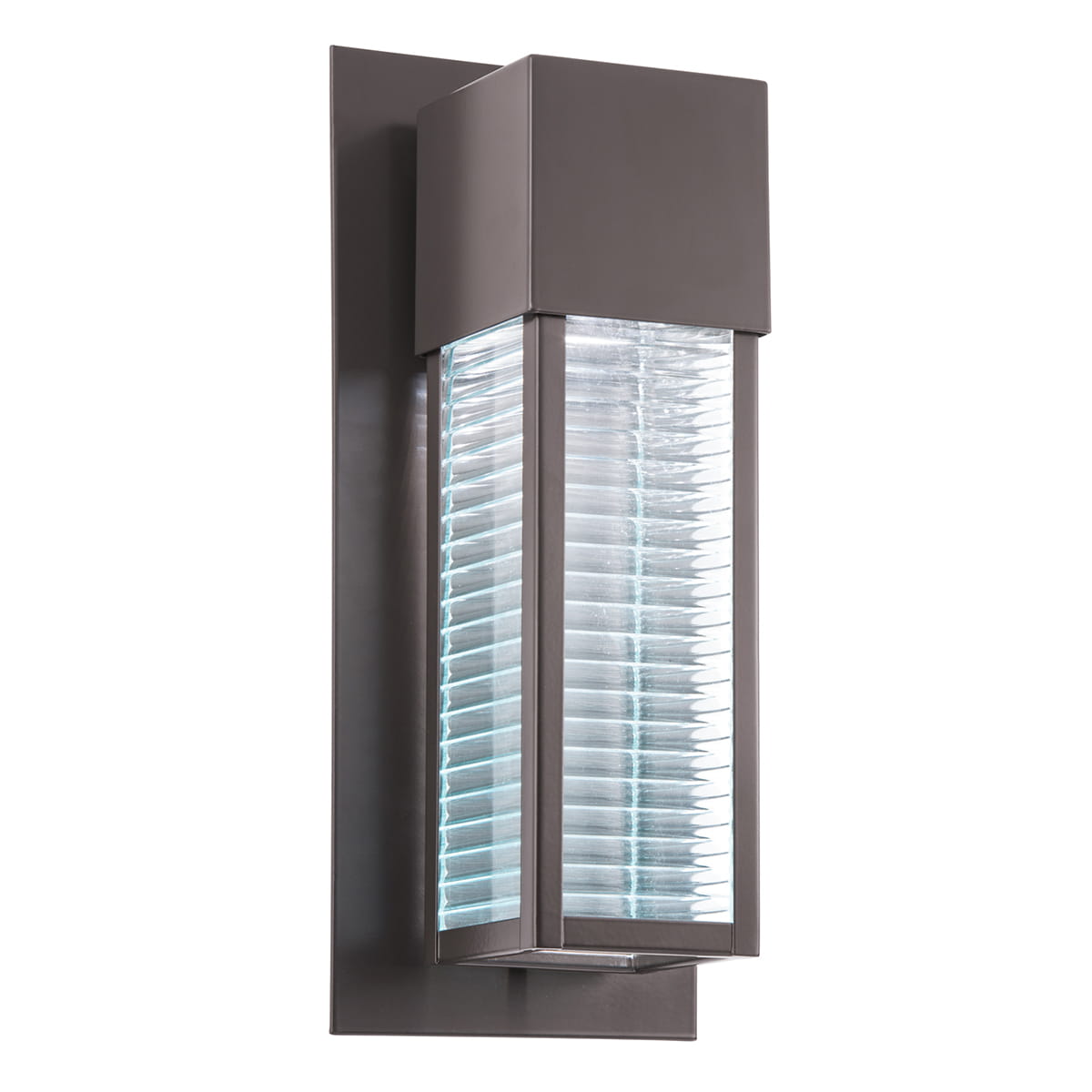 Nowoczesny kinkiet zewnętrzny Elstead Lighting Sorel brązowy IP44 1xGU10 aluminium.