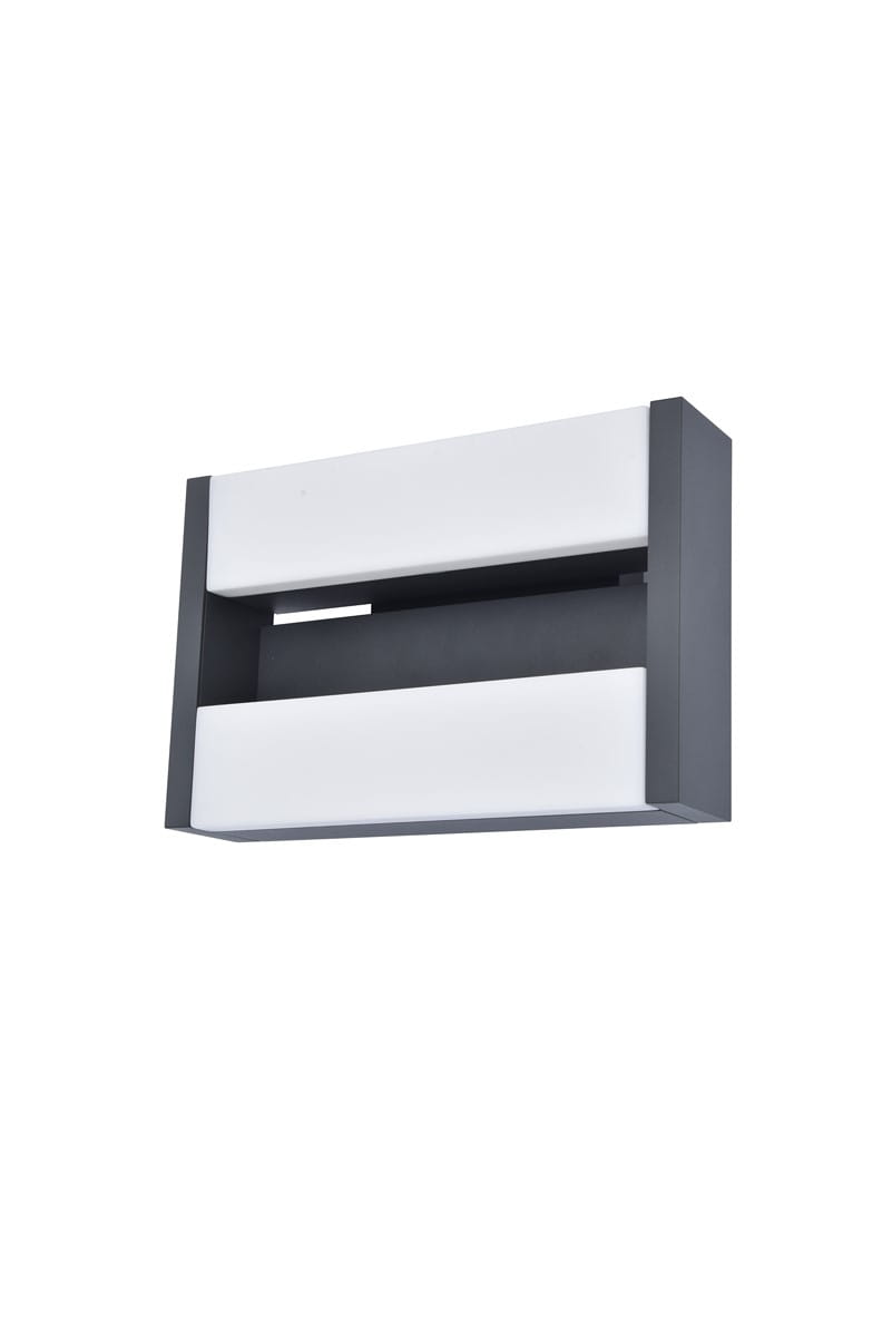 Kinkiet zewnętrzny LED Lutec Conroy 5107001118 IP54 Aluminium Szary.