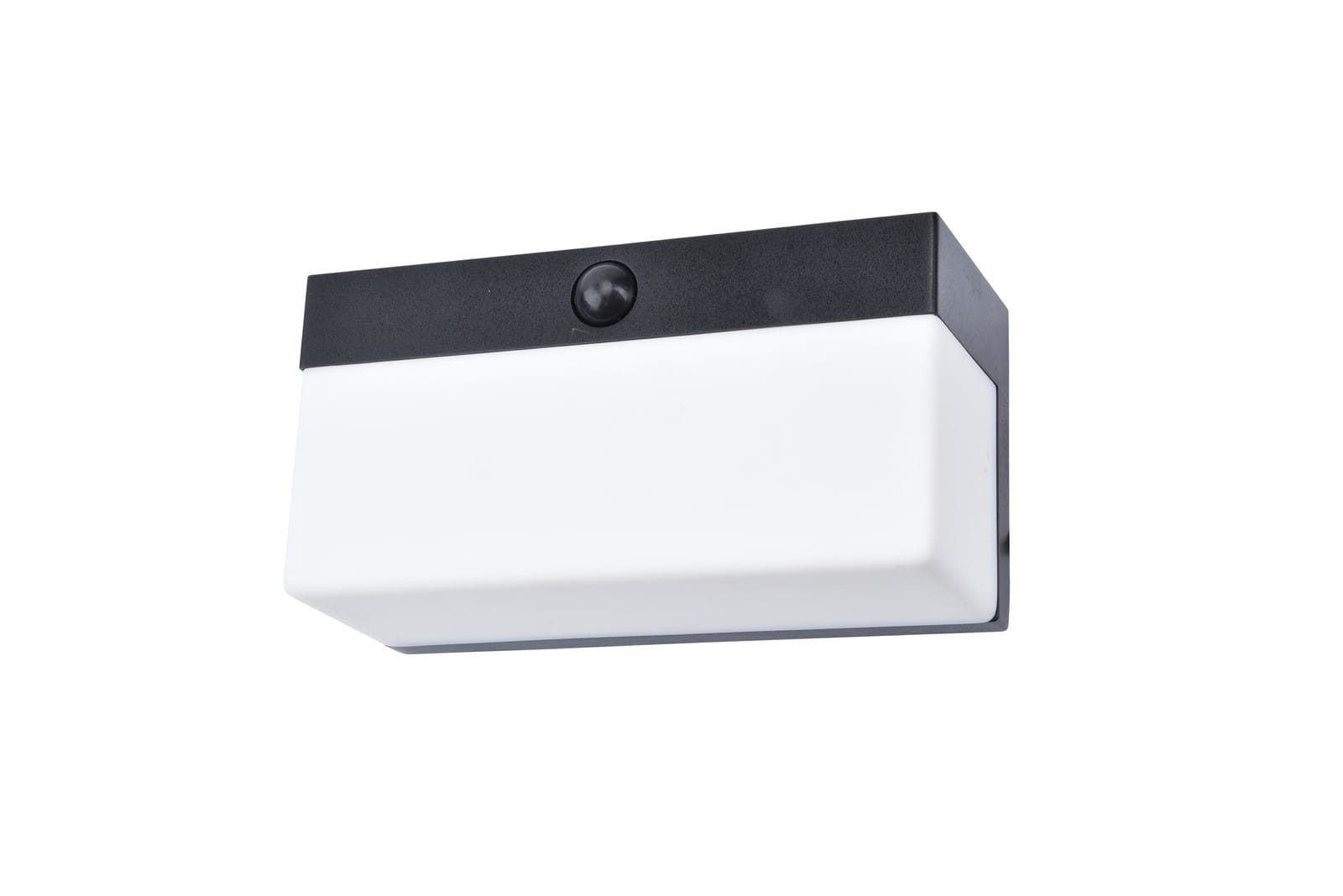 Lampa elewacyjna Lutec Fran Solar z czujnikiem ruchu IP44.