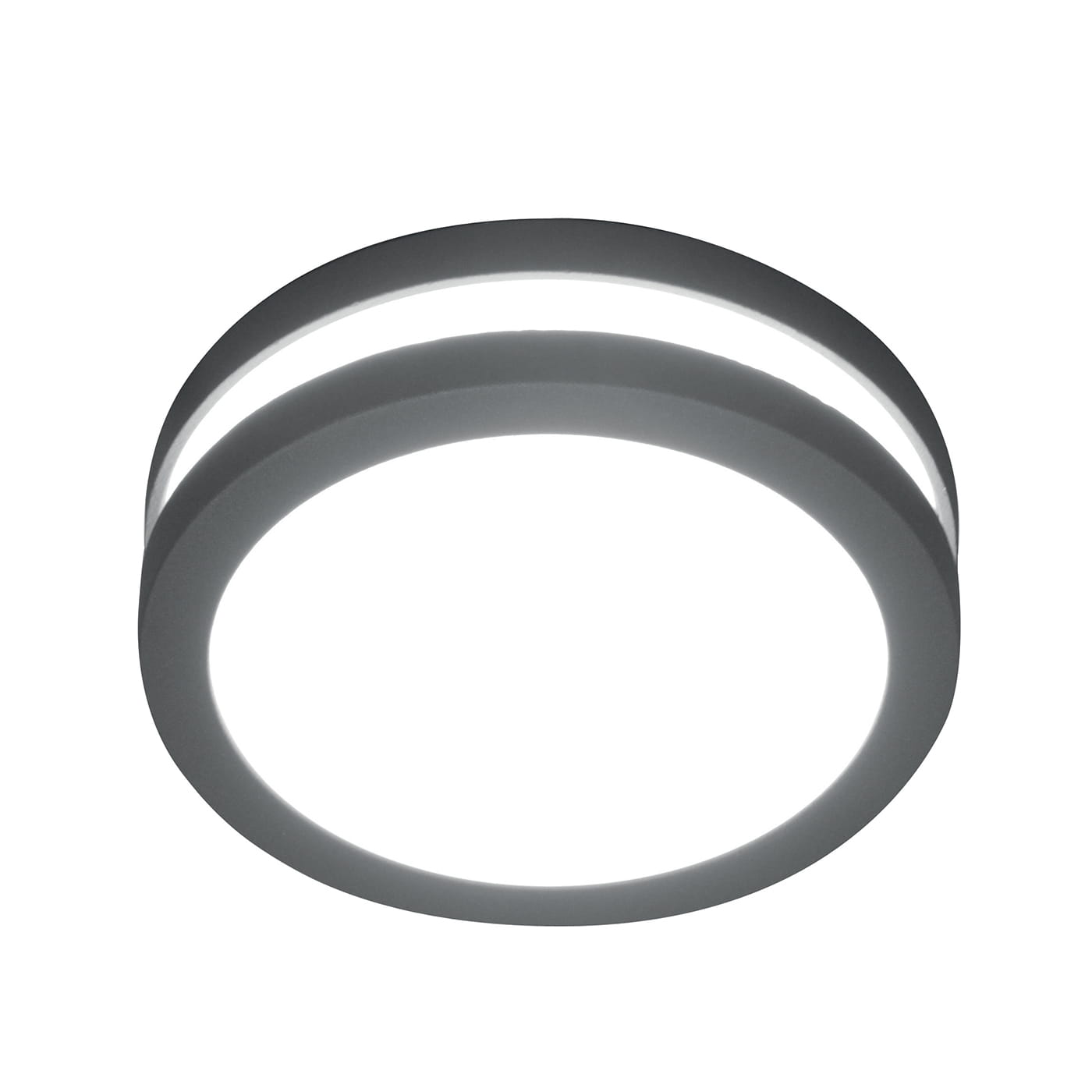 Lampa elewacyjna Elstead Lighting Ano ANO-1W IP54 aluminium szara.