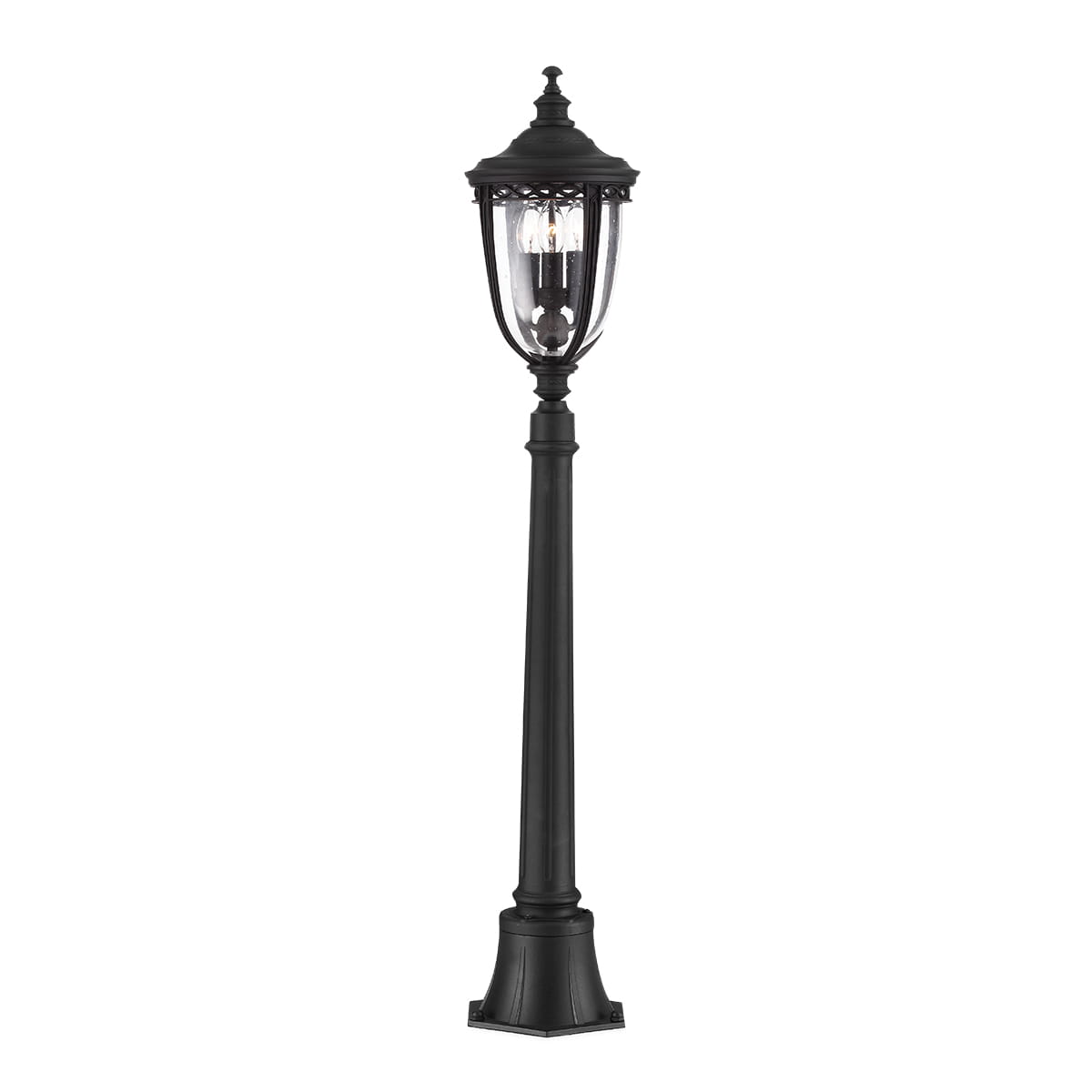 'Latarnia ogrodowa Elstead Lighting English Bridle FE-EB4-M-BLK IP44 3xE14 Stal Czarny'