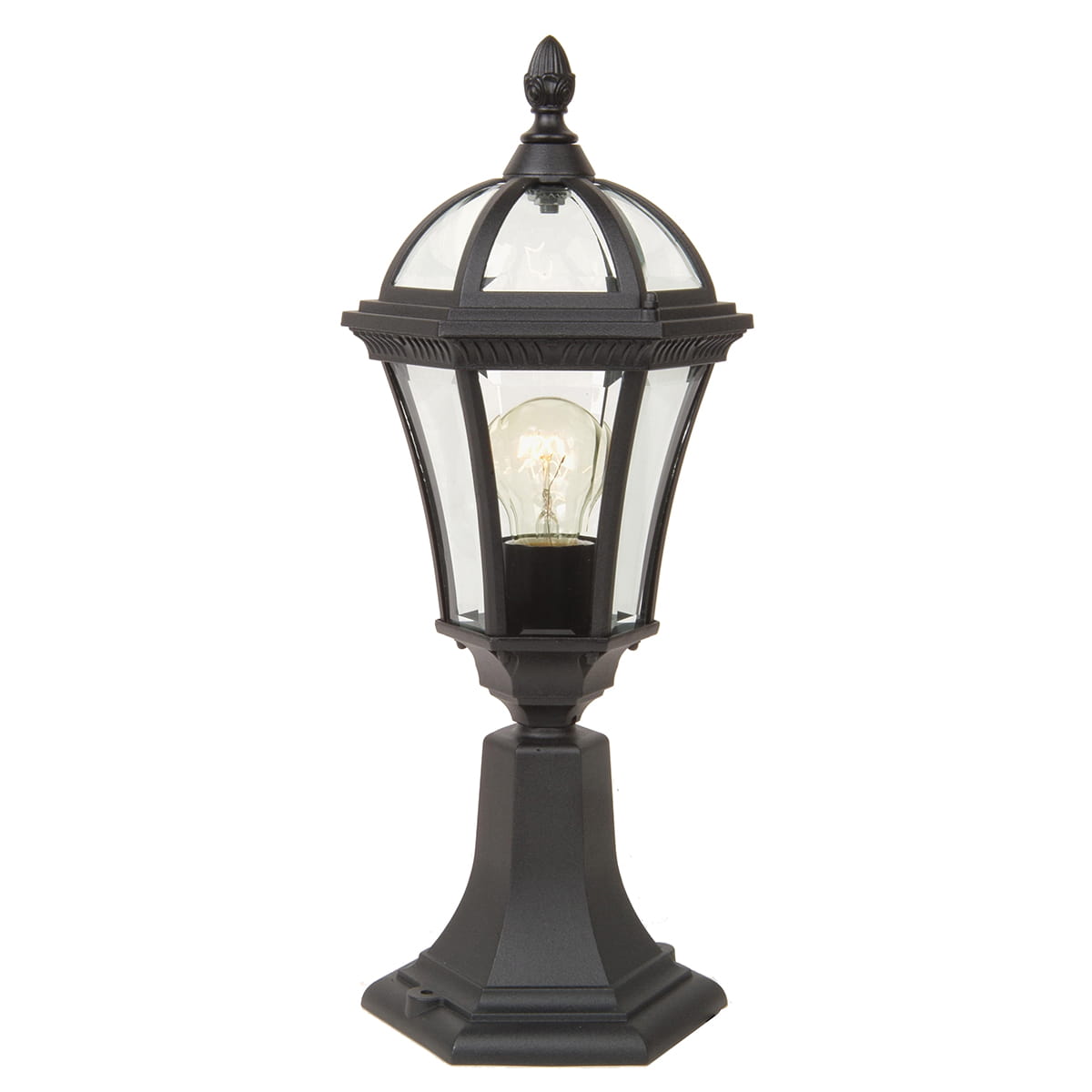Latarnia ogrodowa Elstead Lighting Ledbury GZH-LB3 IP44 1xE27 Aluminium Czarny.
