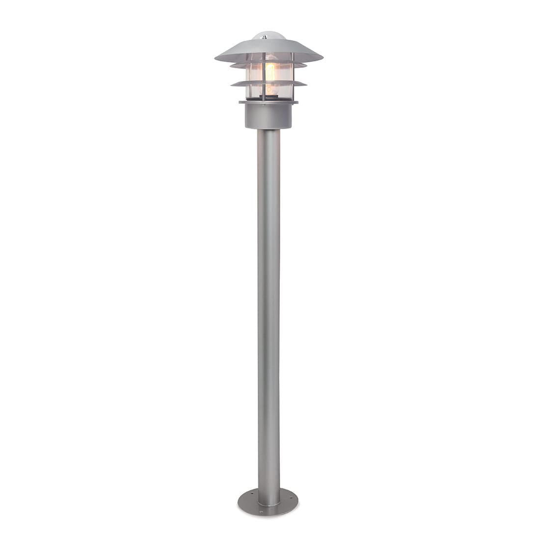 Latarnia ogrodowa Elstead Lighting Helsingor HELSINGOR-BOL-SL IP44 Stal Srebrny.