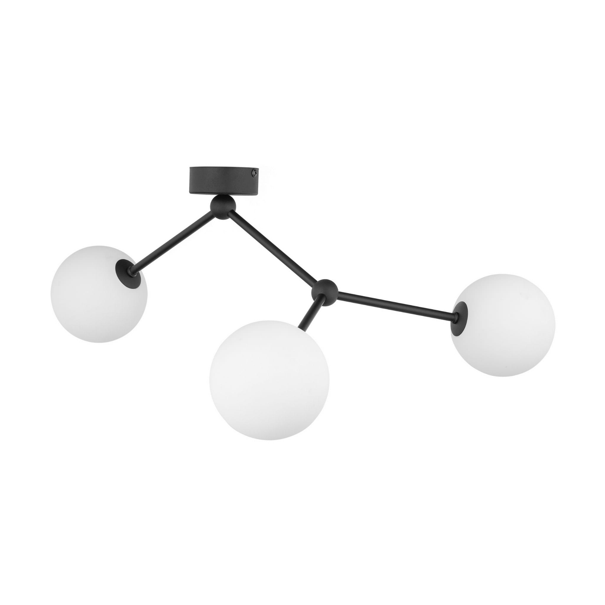 Lampa sufitowa FAIRY TK Lighting 3xG9 6W biały szklany klosz.