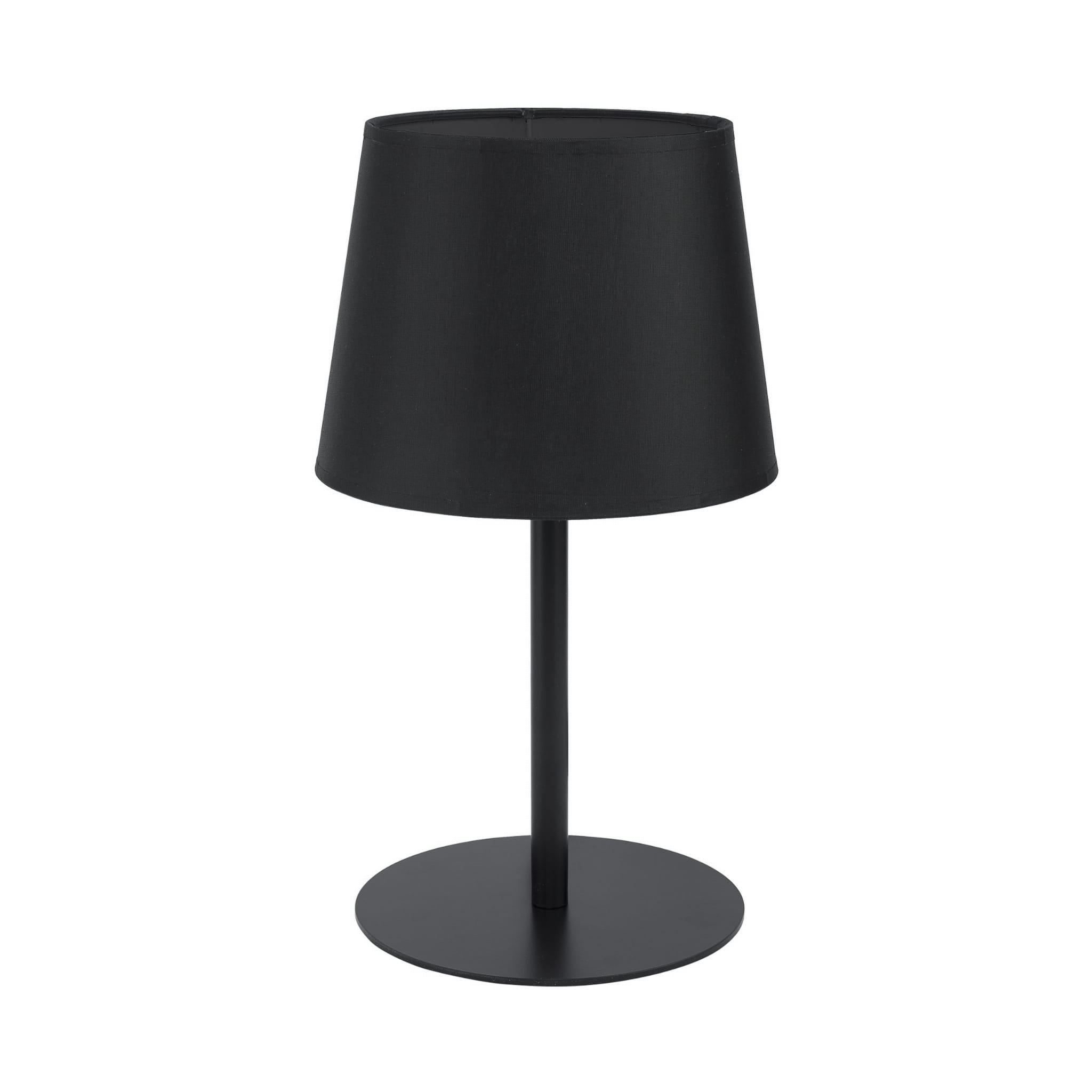 Lampka nocna MAJA TK Lighting 1xE27 15W Tkanina Czarny