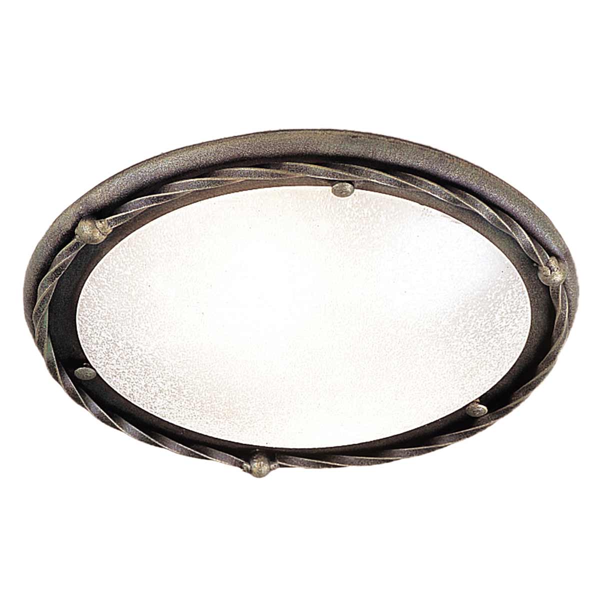 Plafon Pembroke Elstead Lighting 1x60 W E27 Czarny/Złoty.