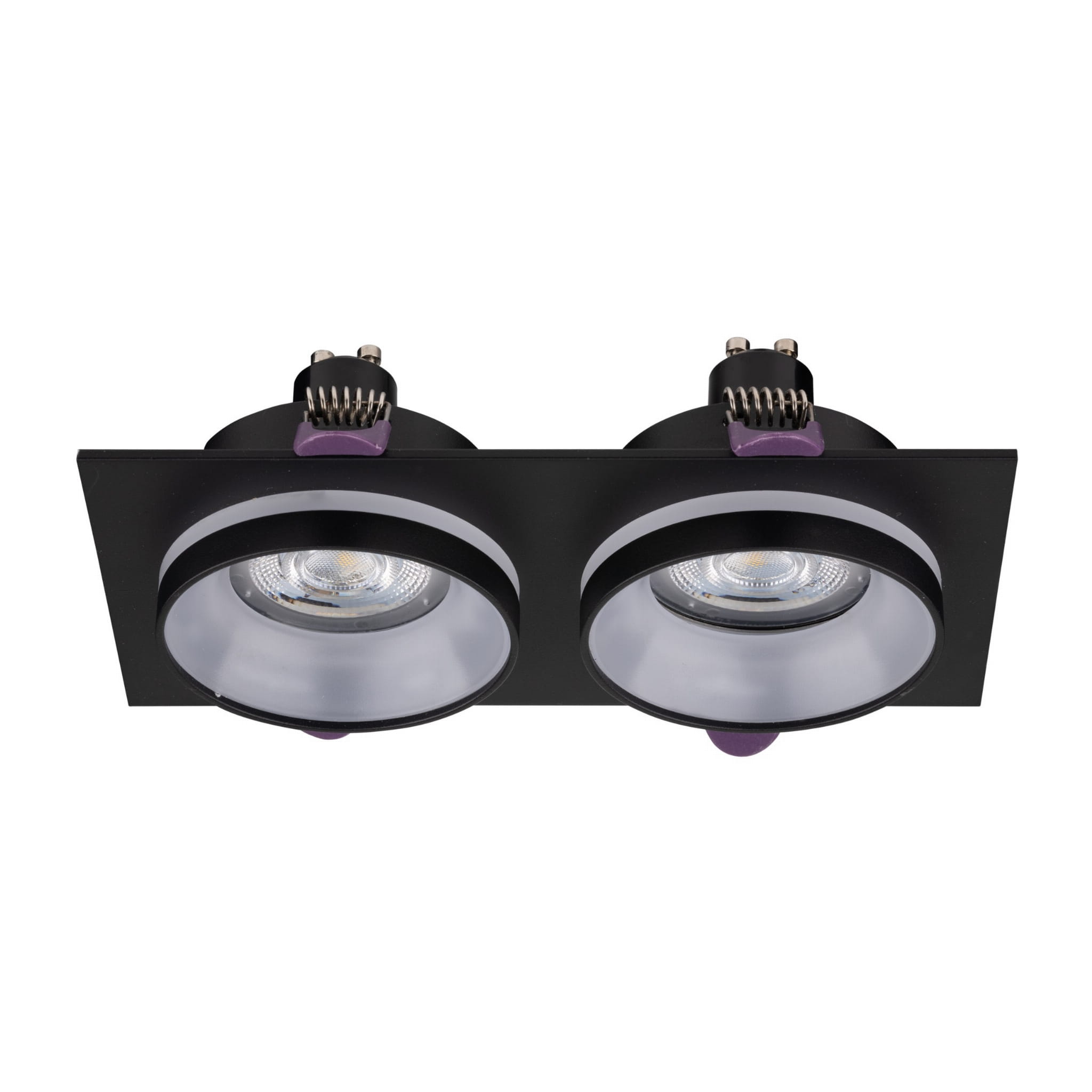 Lampa punktowa Jet TK Lighting 2xGU10 LED 10 W Metal Czarny