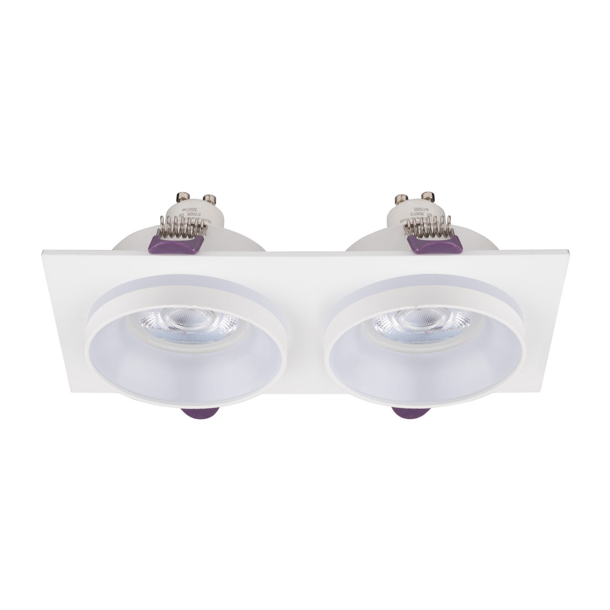 Lampa punktowa Jet TK Lighting 2xGU10 LED 10 W Biała.