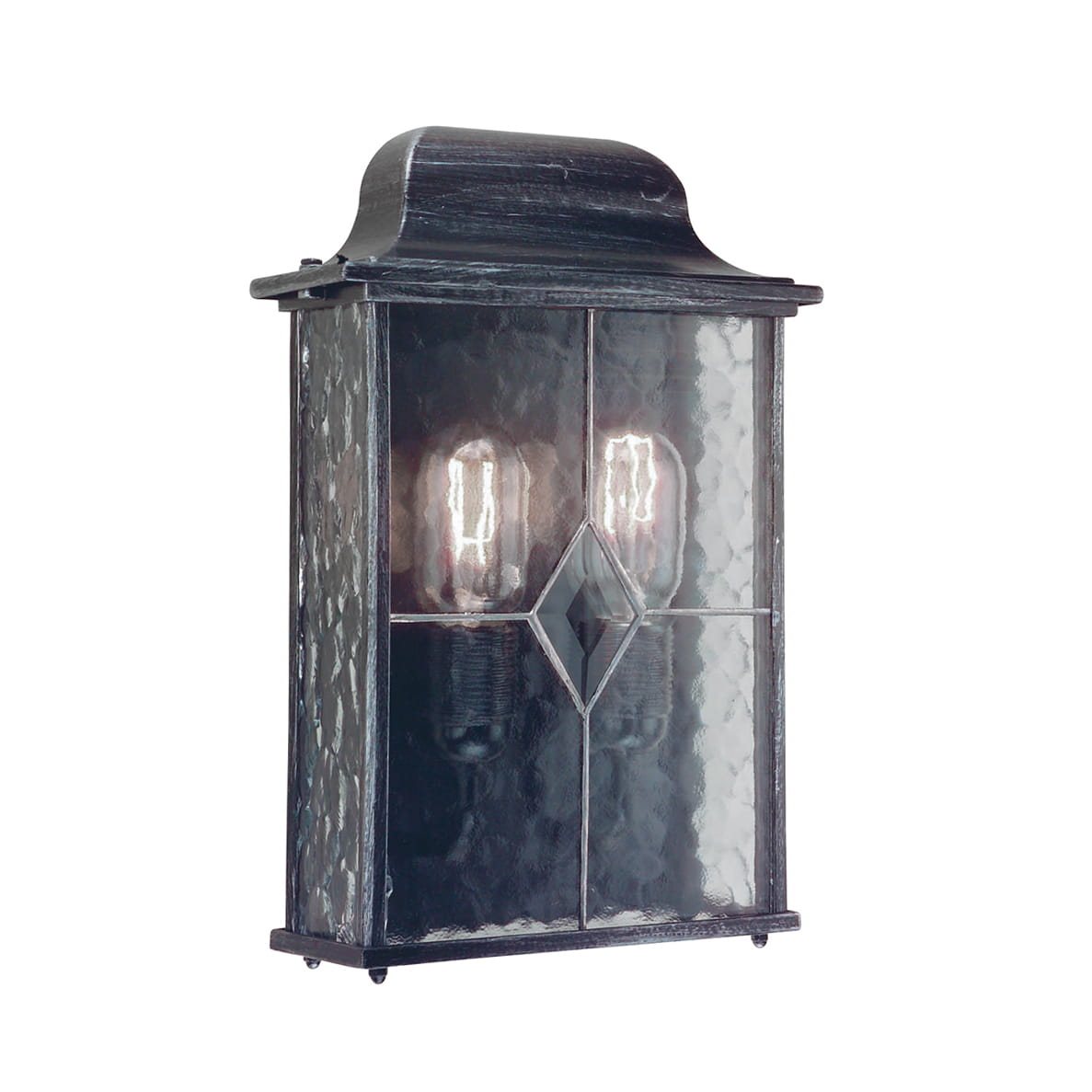 Kinkiet zewnętrzny Elstead Lighting Wexford WX7 IP23 2xE27 Metal Czarny