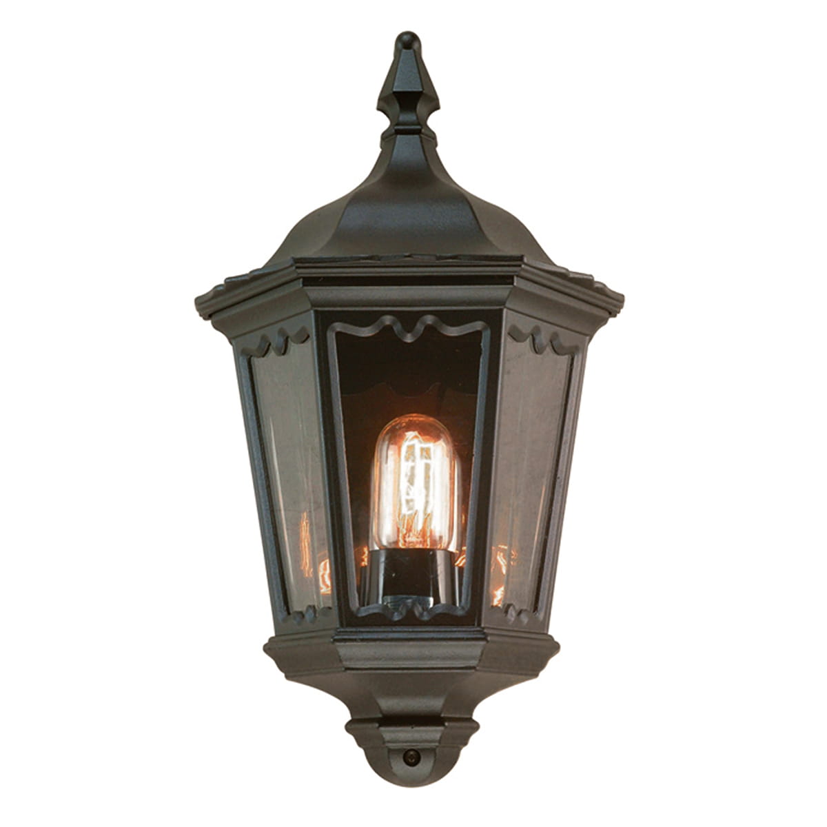 Kinkiet zewnętrzny Elstead Lighting Medstead MD7-BLACK IP43 czarny.