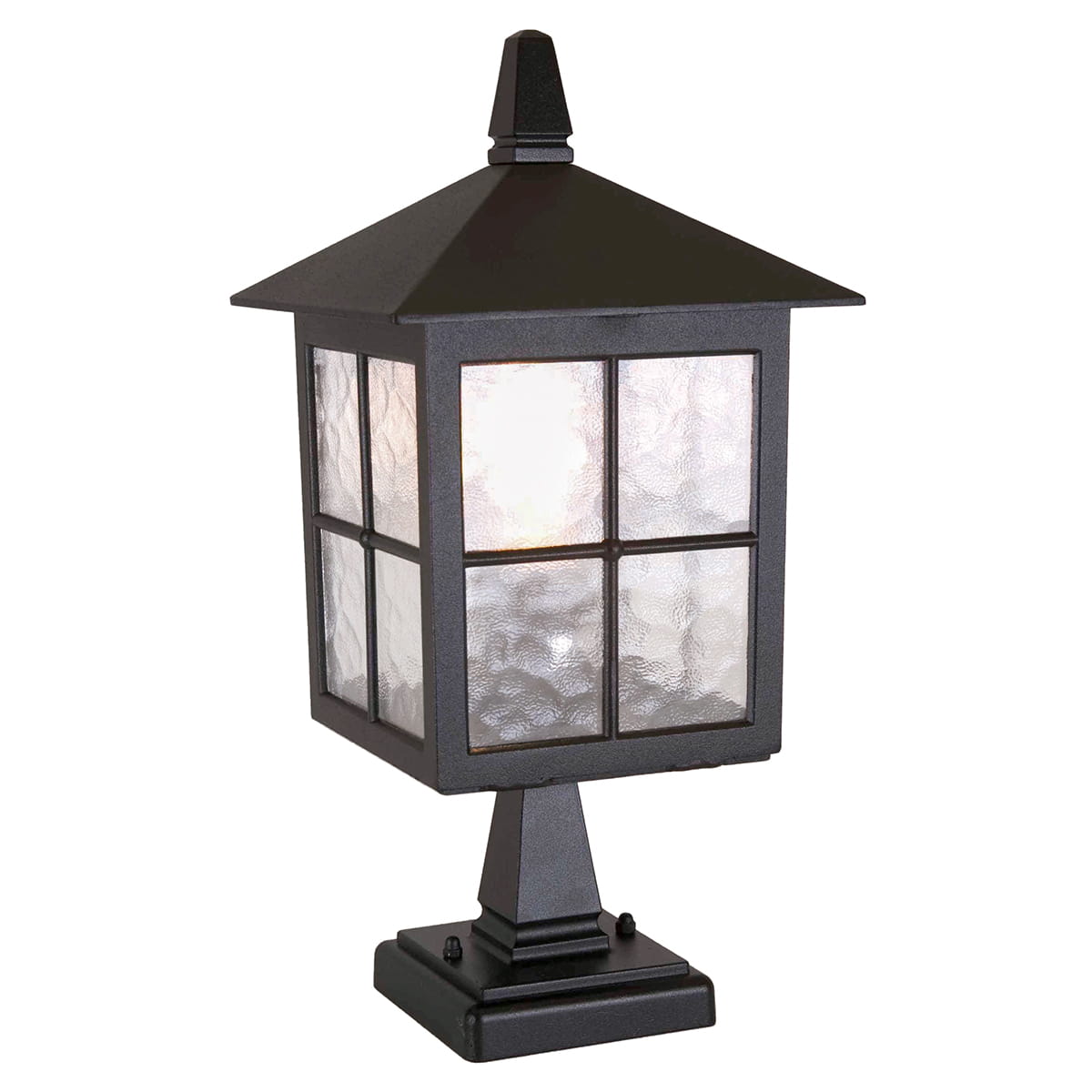 Czarna latarnia ogrodowa Elstead Lighting Winchester BL25-BLACK.