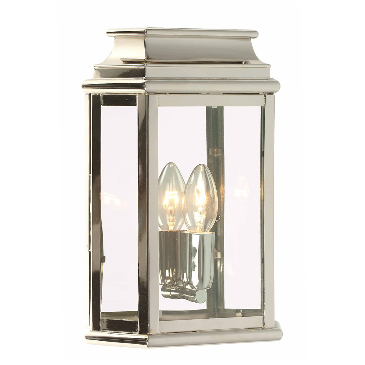 Kinkiet zewnętrzny Elstead Lighting St Martins ST-MARTINS-PN IP44 1xE27 Mosiądz Chrom.