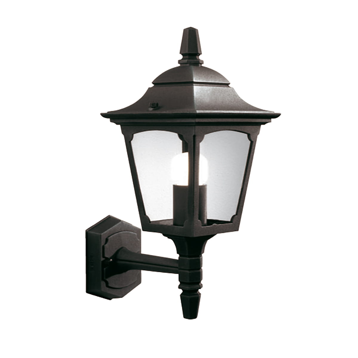 Czarny kinkiet zewnętrzny Elstead Lighting Chapel CPM1-BLACK.