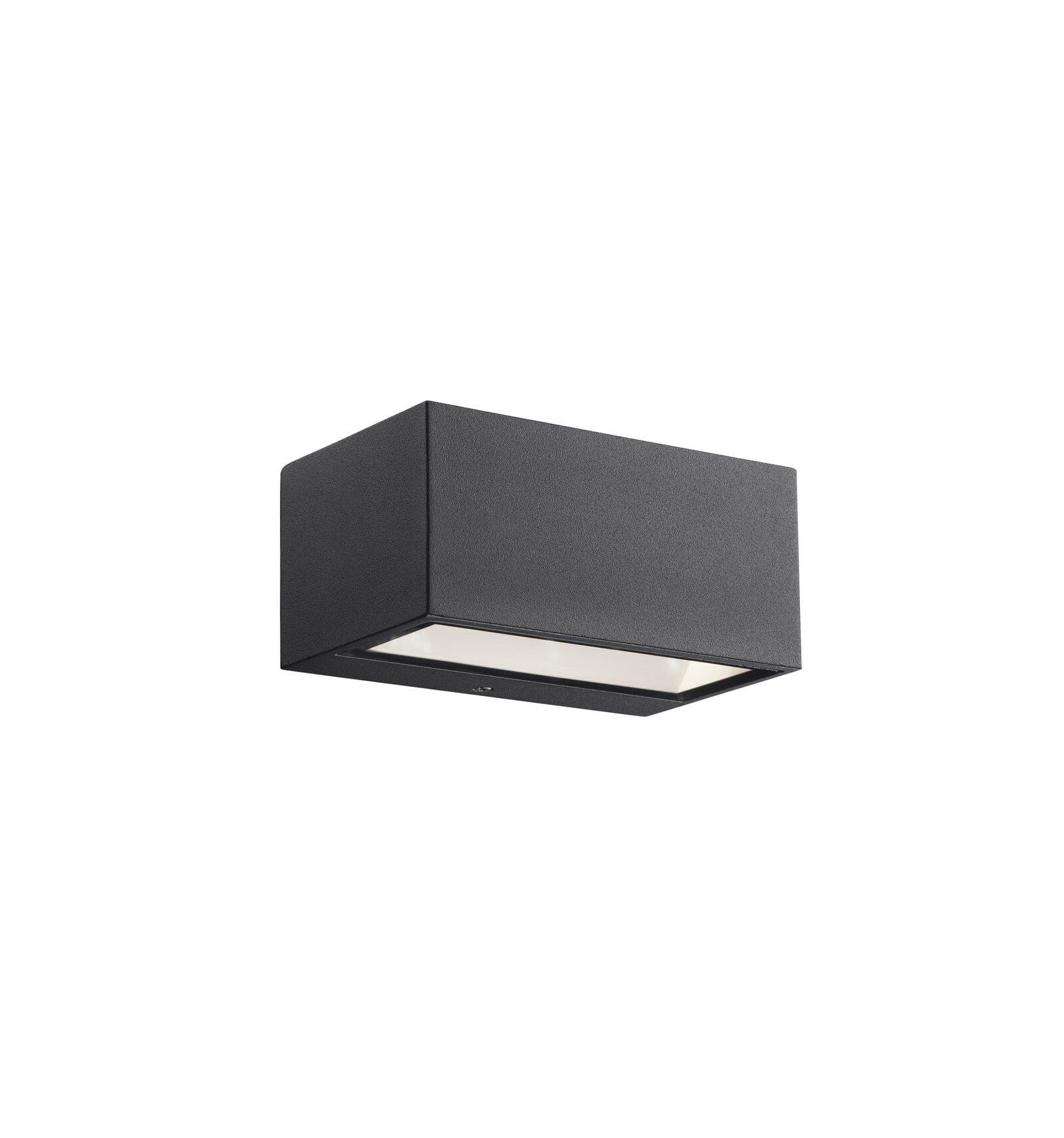 Czarna lampa ścienna Nordlux LED Metal.