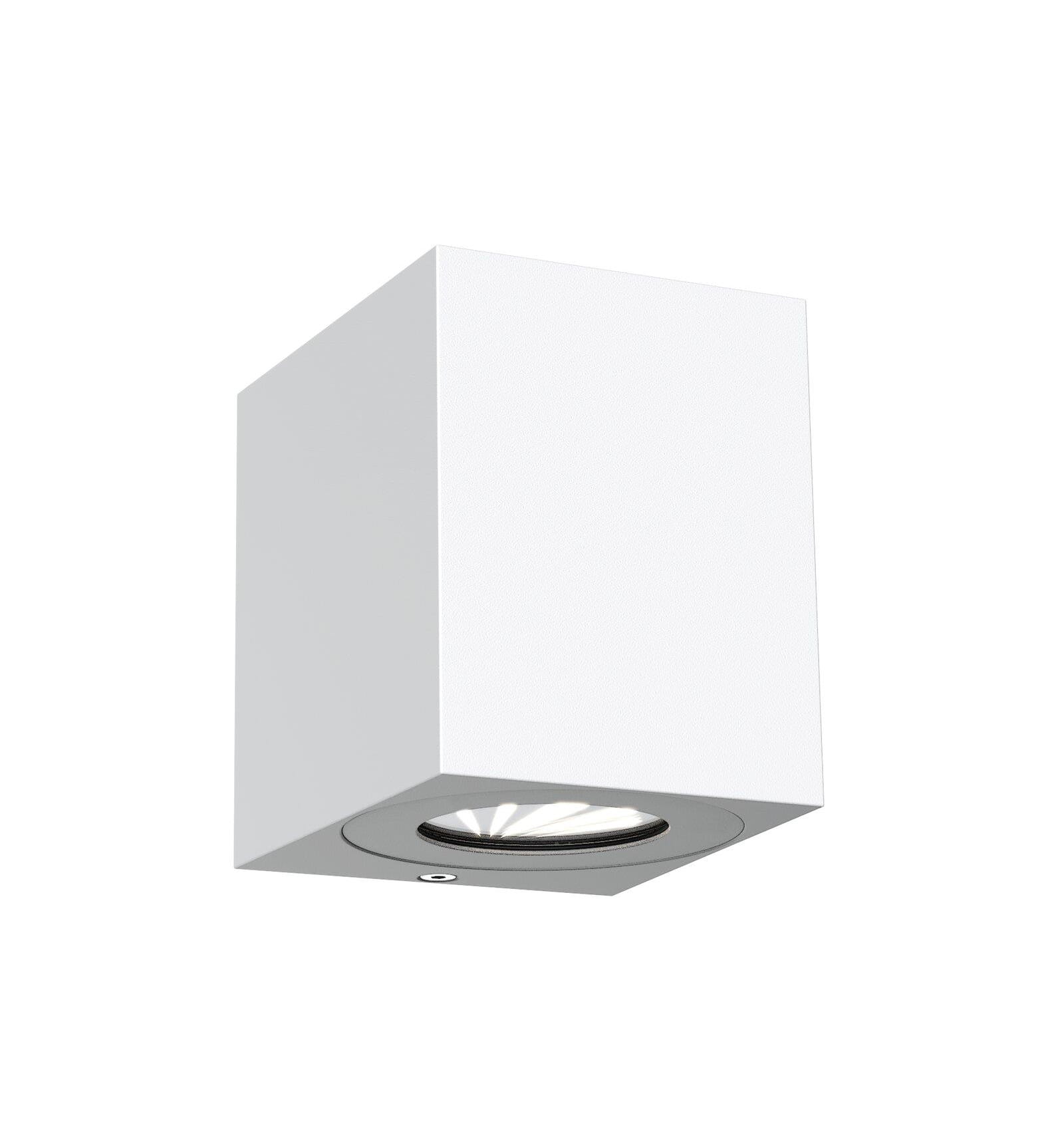 Lampa Ścienna Nordlux LED Aluminium Biały kwadratowa.