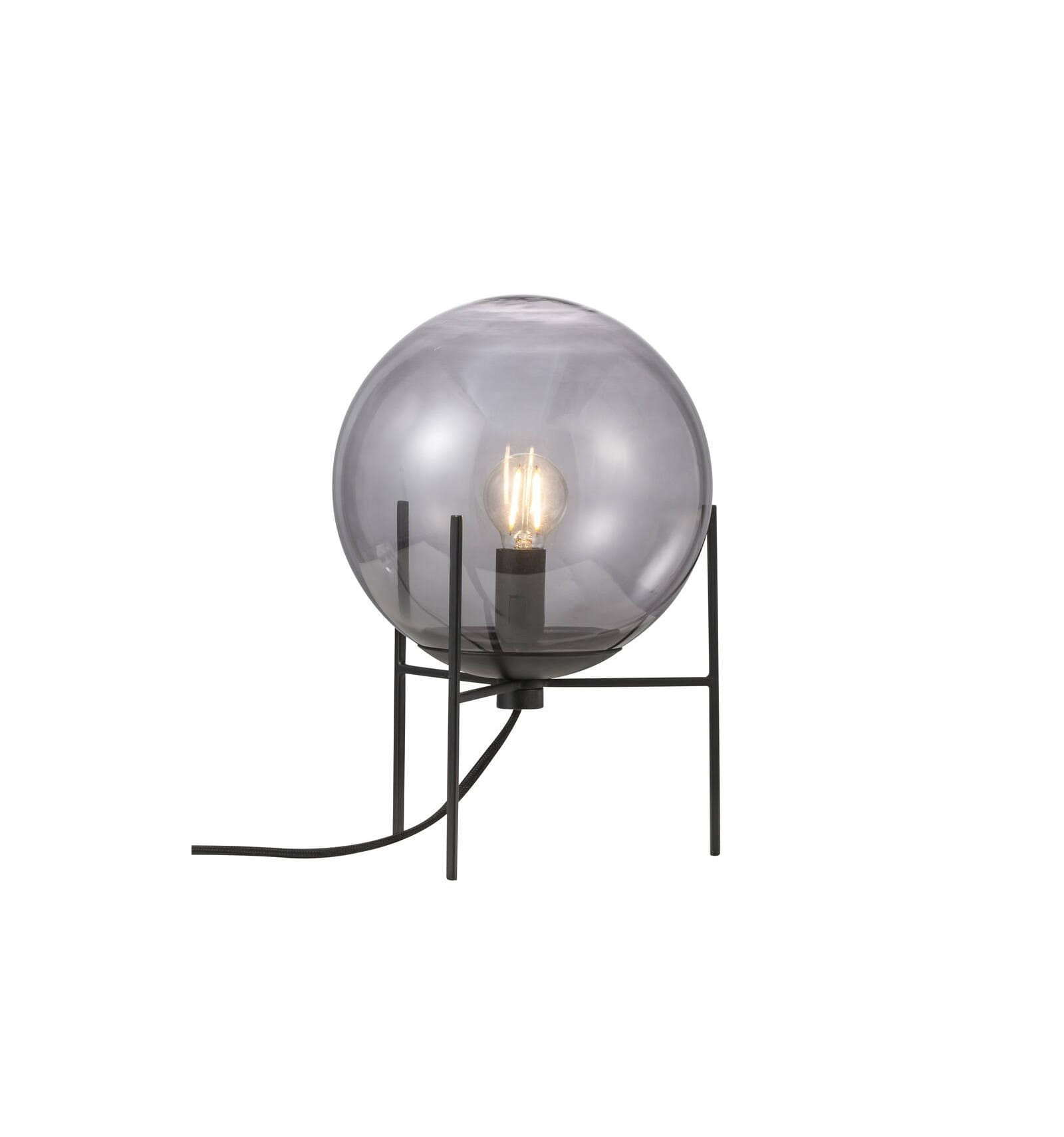 Lampa Stołowa Nordlux E14 15W Czarny nowoczesny design.