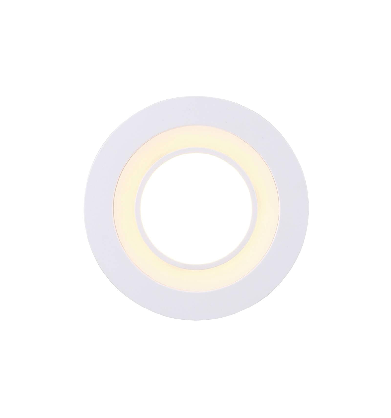 Lampa sufitowa Oprawa podtynkowa CLYDE NORDLUX okrągła biała LED.